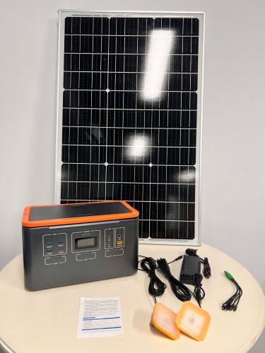 جهاز طاقة شمسية متنقل 1200 واط – بطارية ليثيوم 45Ah (1008 واط)