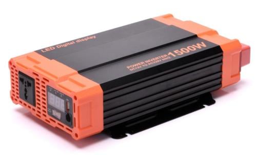 محول طاقة 1500 واط – 12 فولت | قوة متوسطة وأداء ثابت لجميع استخداماتك