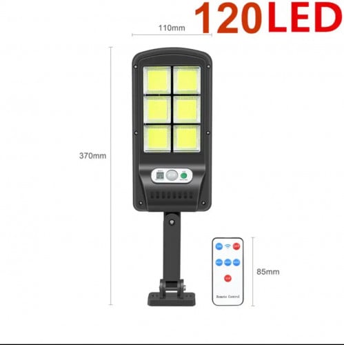 كشاف عمود طاقة شمسية 60 واط - مجموعة من 5 قطع