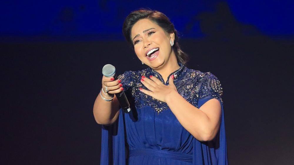 إطلاله الفنانة شيرين عبد الوهاب