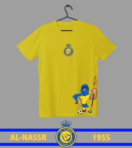 تيشيرت بهوية أيقونة (تمائم) نادي النصر