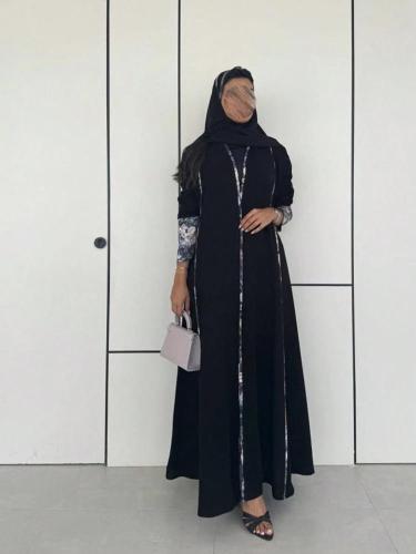 عباية بأكمام طويلة راجلان