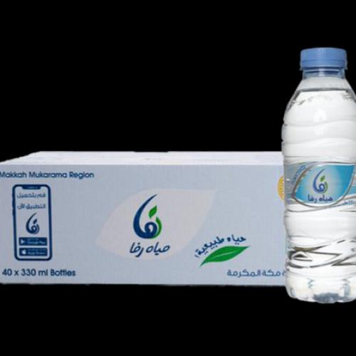 كرتون مياه رفا 330 مل 40 حبة