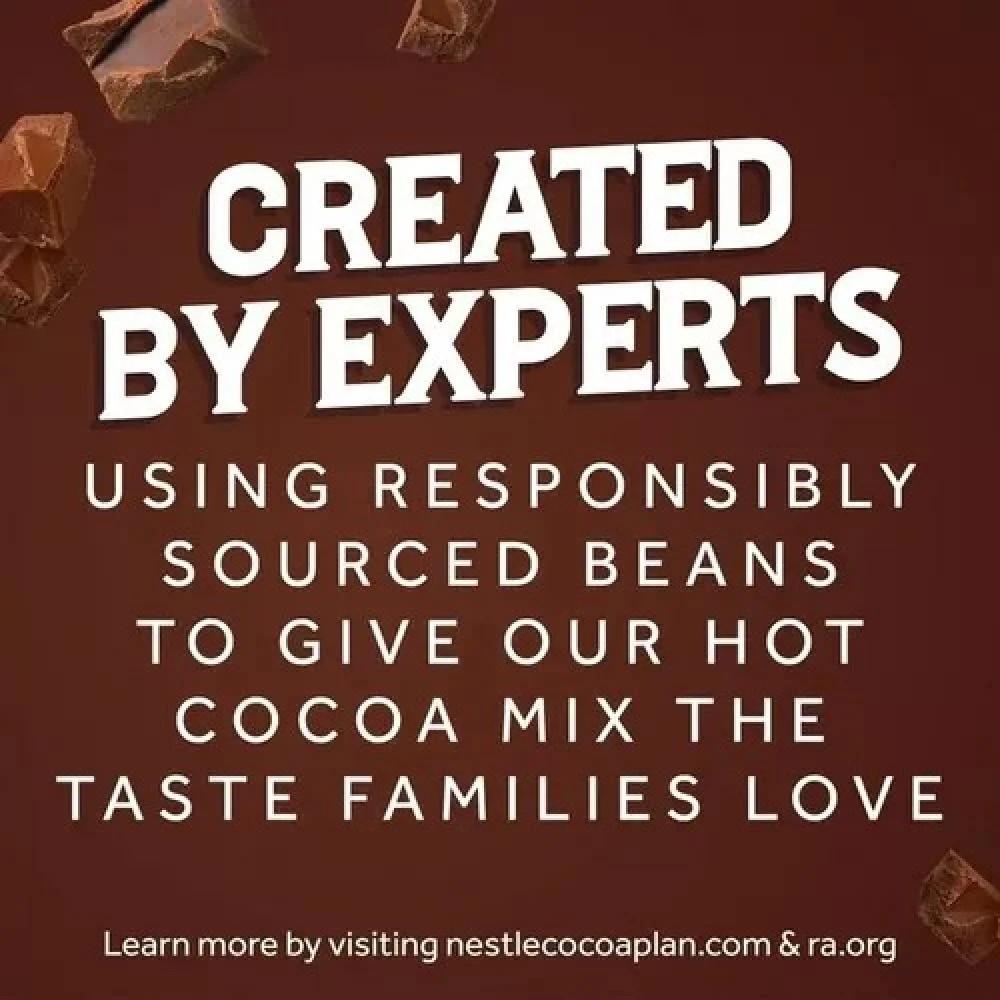 نستله الكاكاو الساخن الغني بالحليب مسحوق الشوكولاتة الساخنة 193.60 جم مستورد امريكا