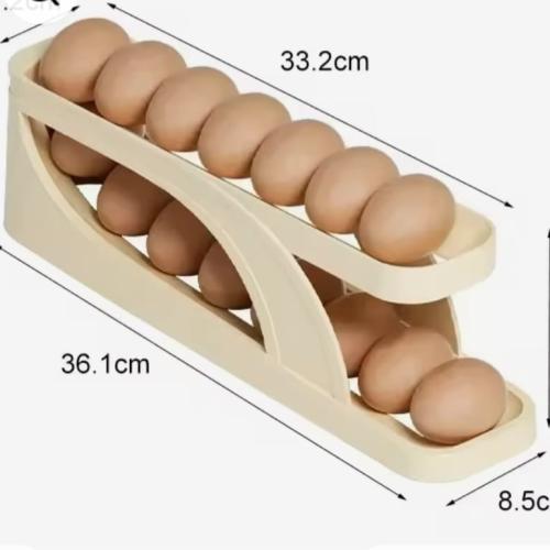 موزع بيض أوتوماتيكي جديد بطبقة مزدوجة، موزع حامل ب...