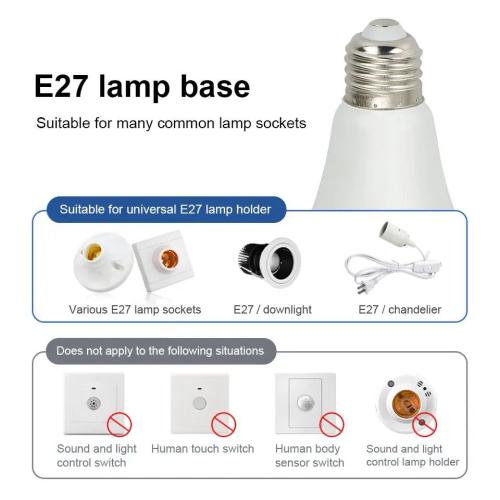 E27 Led Lamp Sensor