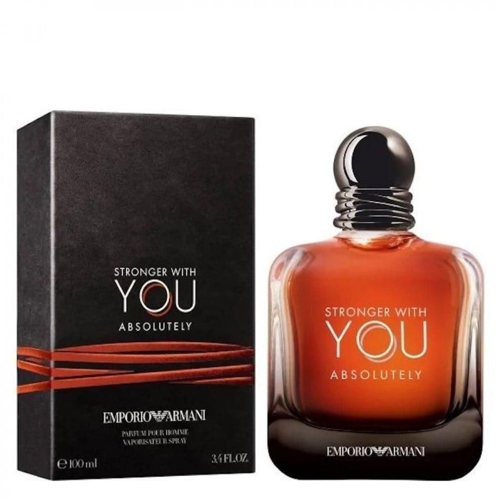 عطر ارماني سترونجر ويذ يو ابسلوتلي الرجالي او دو بارفيوم 100مل