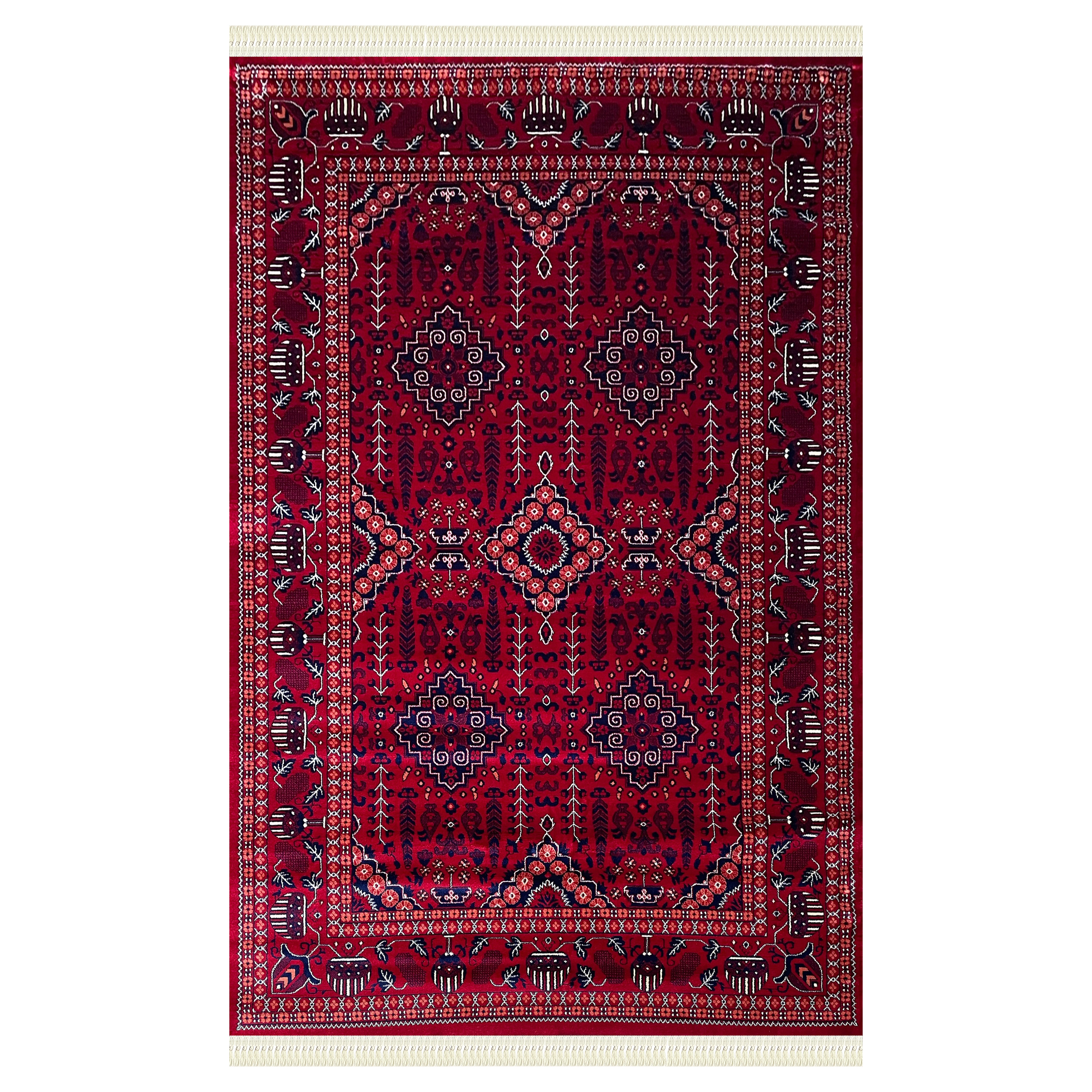 سجاد افغان M5522A احمر احمر