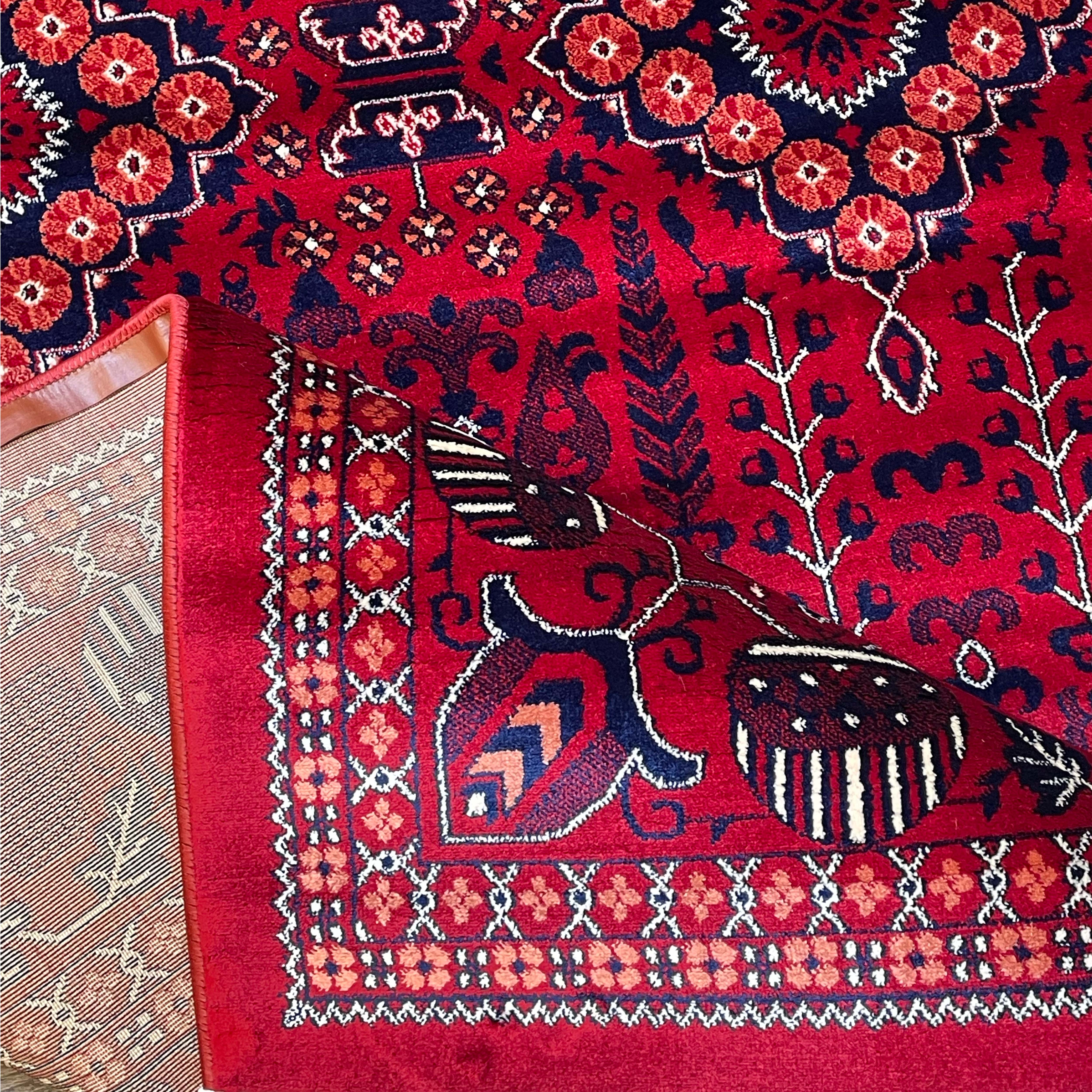 سجاد افغان M5522A احمر احمر