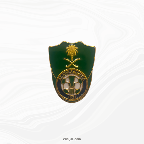 ستيكر الاهلي المعدني