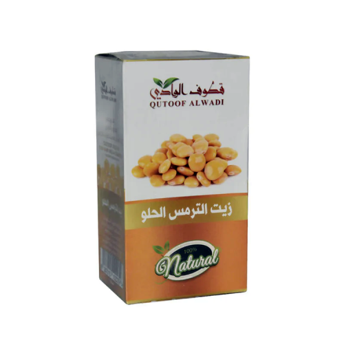 زيت الترمس الحلو الطبيعي للشعر والبشرة من قطوف الو...