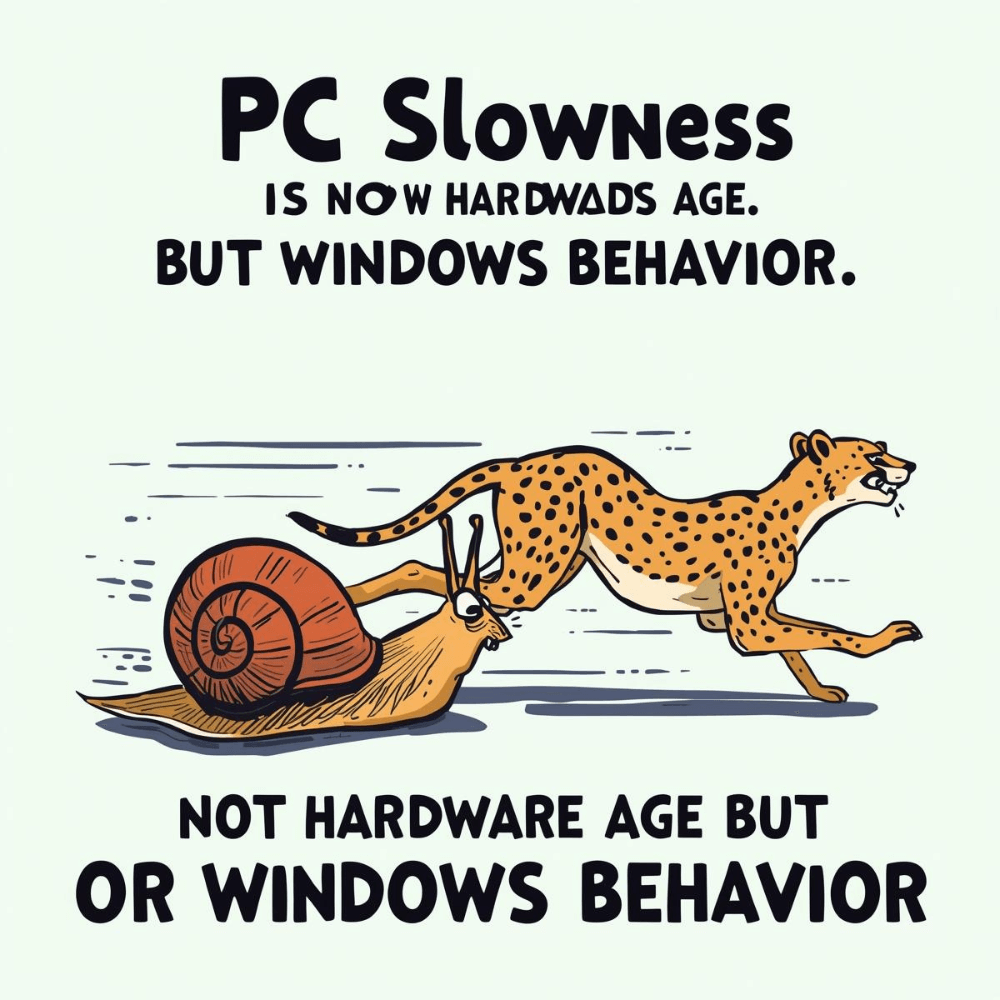 بطئ الجهاز هو في الغالب من نظام التشيل الويندوز وبرنامج النظام زي ماتحب هو الحل والعلاج الشافي