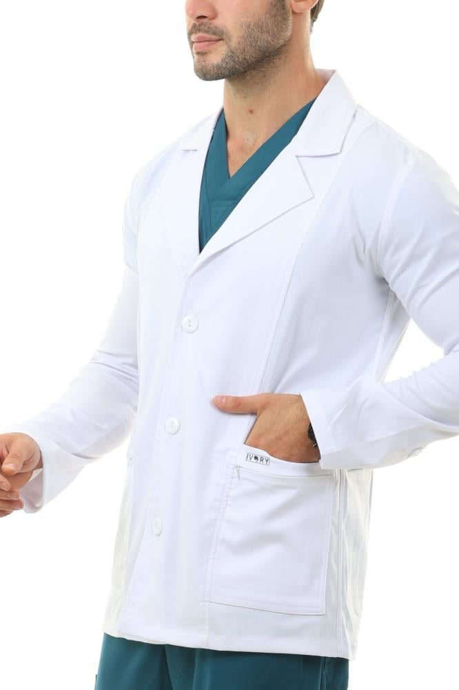 Unisex Short Elegance Lab Coat (Men)