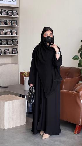 عباية حور نصف كلوش