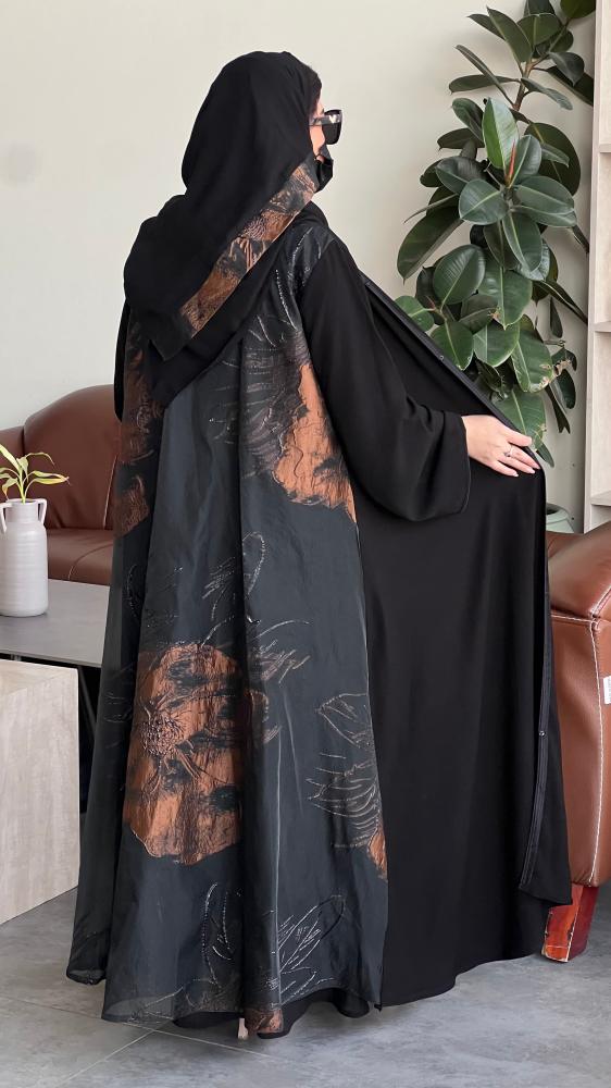 عباية فرح نصف كلوش