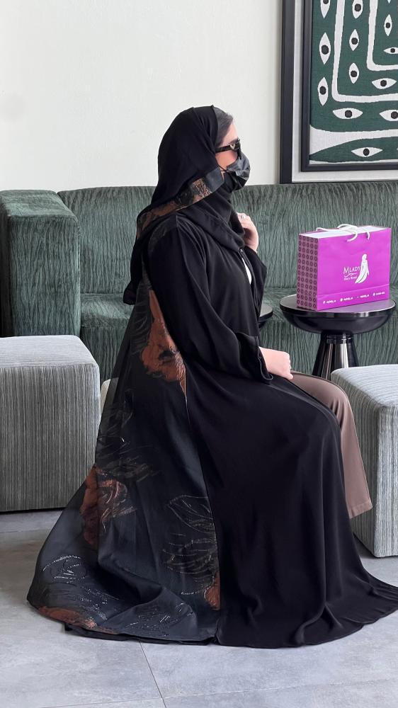 عباية فرح نصف كلوش