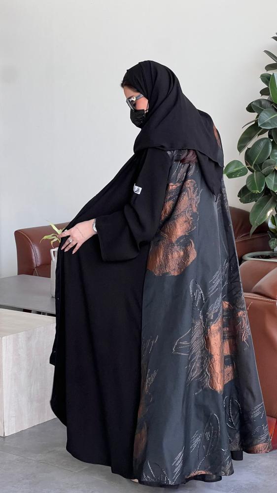 عباية فرح نصف كلوش