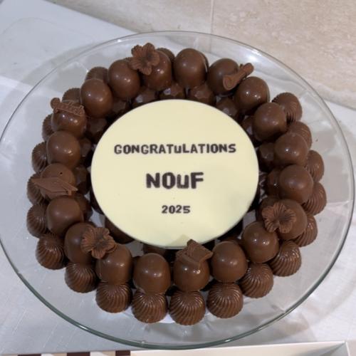 صينيه شوكلاته تخرج