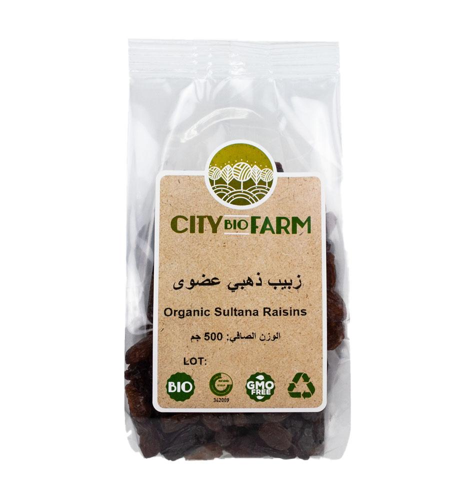 زبيب ذهبي عضوي