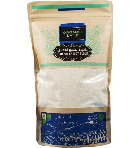 طحين الشعير العضوي من organic land