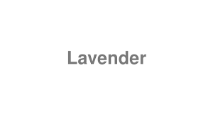 LAVENDER