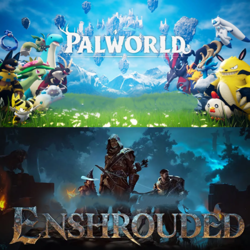 لعبة Palworld + Enshrouded ستيم PC