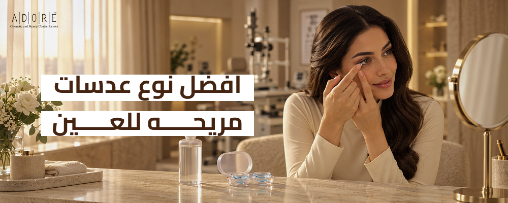 افضل نوع عدسات مريحه للعين