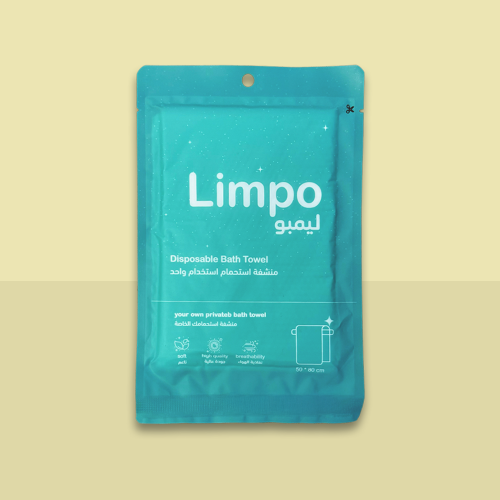 منشفة استحمام استخدام واحد 50*80 (25 حبة)