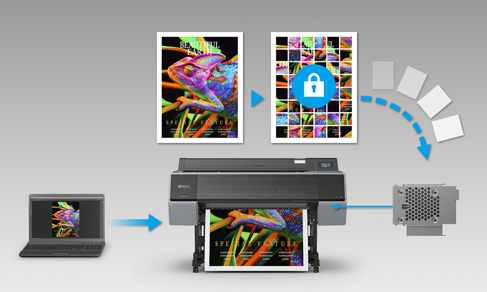 اطبع أعمالك بأعلى جودة مع Epson SureColor P7500 لدى نجد برنت