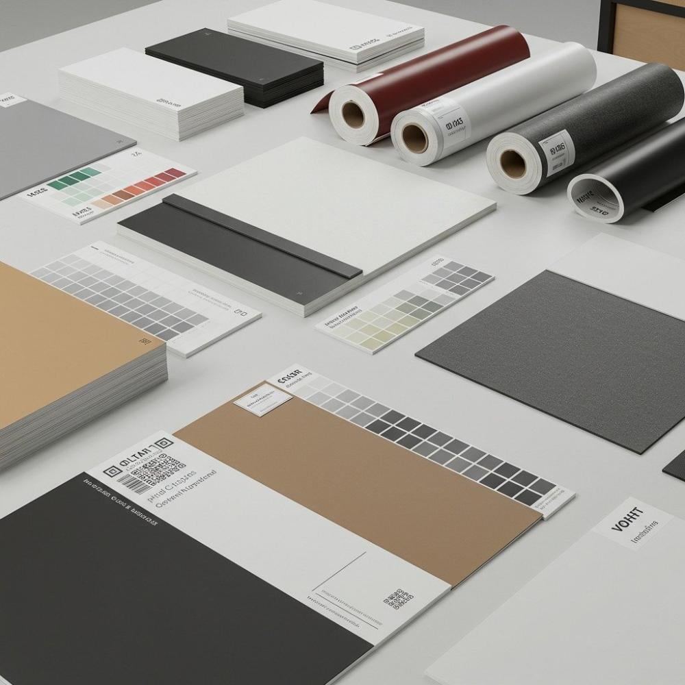 أفضل الخامات المناسبة للطباعة: دليلك لاختيار النوع الأمثل لكل مشروع