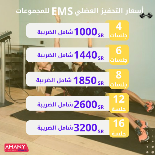 التحفيز العضلي EMS للمجموعات