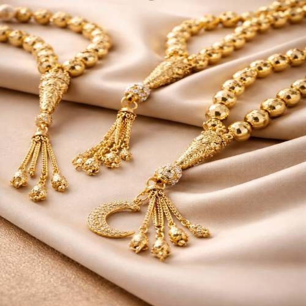 سبحه ذهب عيار 21