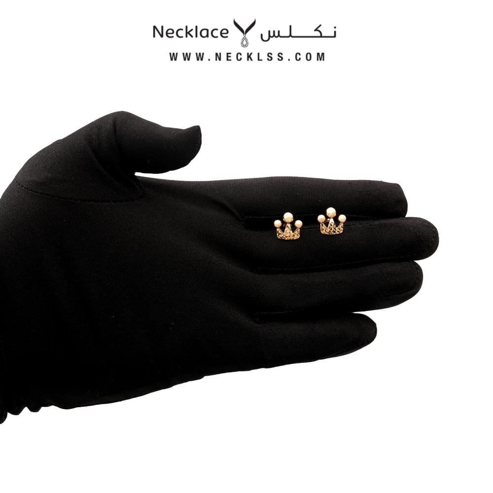 حلق ذهب عيار 18 (ER.0563)
