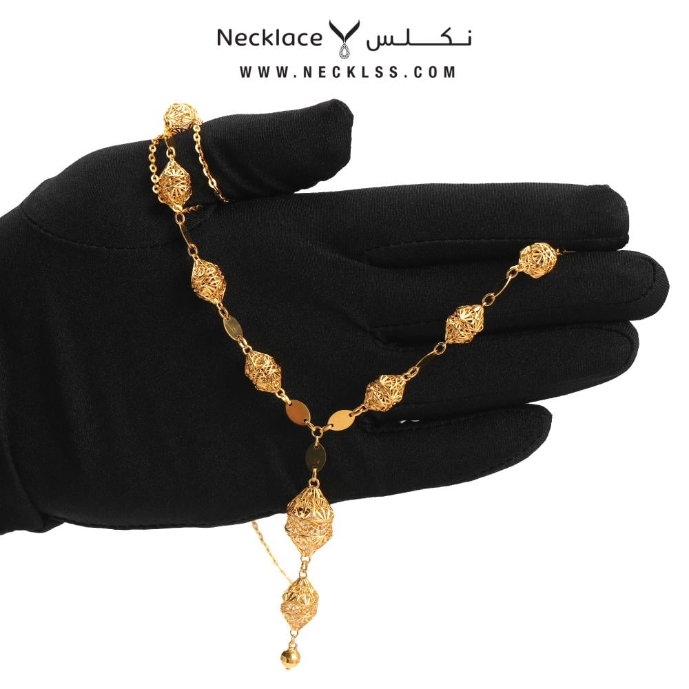 قلادة ذهب عيار 21 (NC.5874)