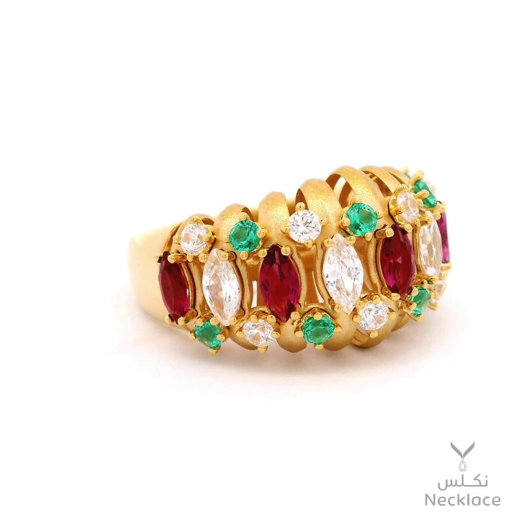 خاتم ذهب عيار 18