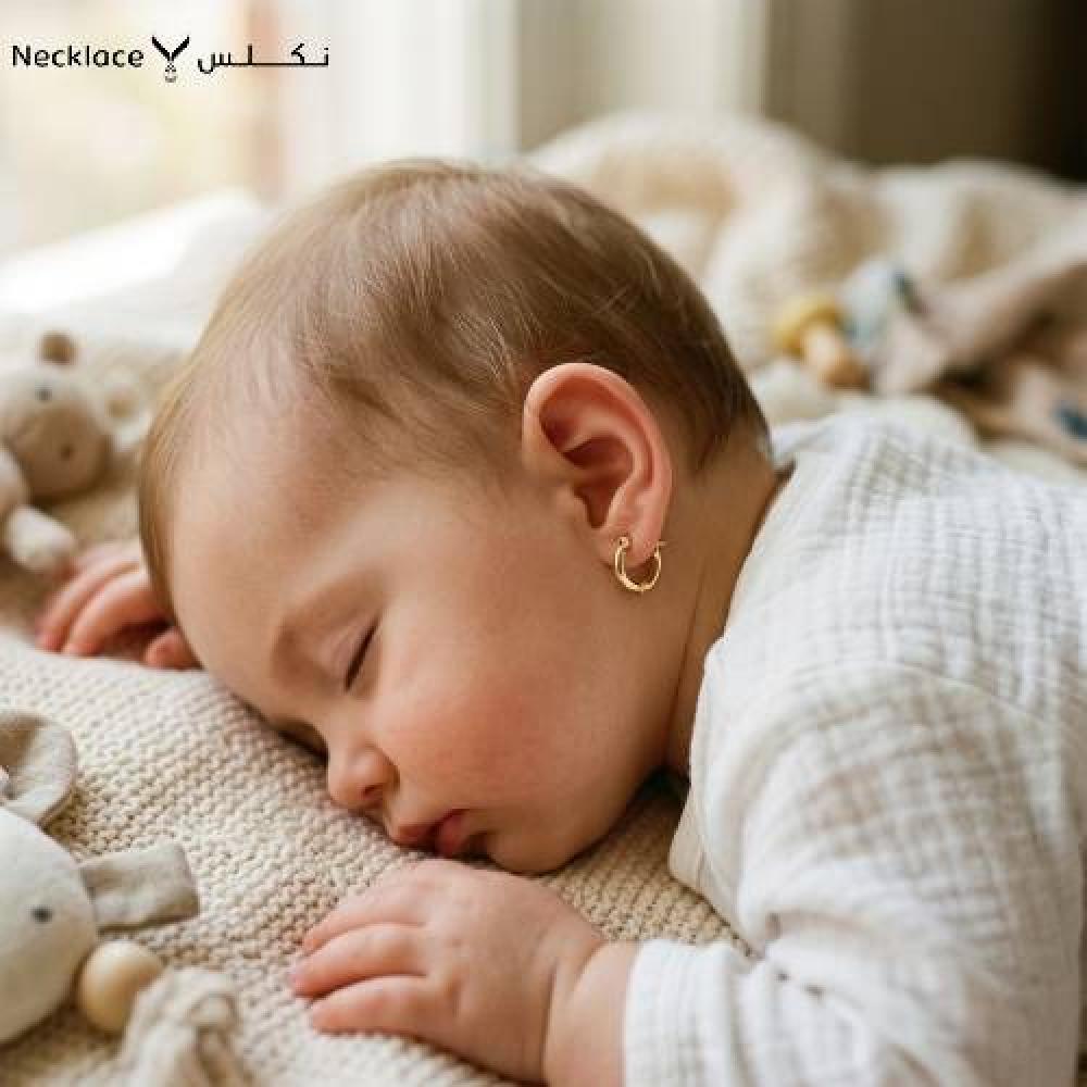حلق اطفال ذهب دبله