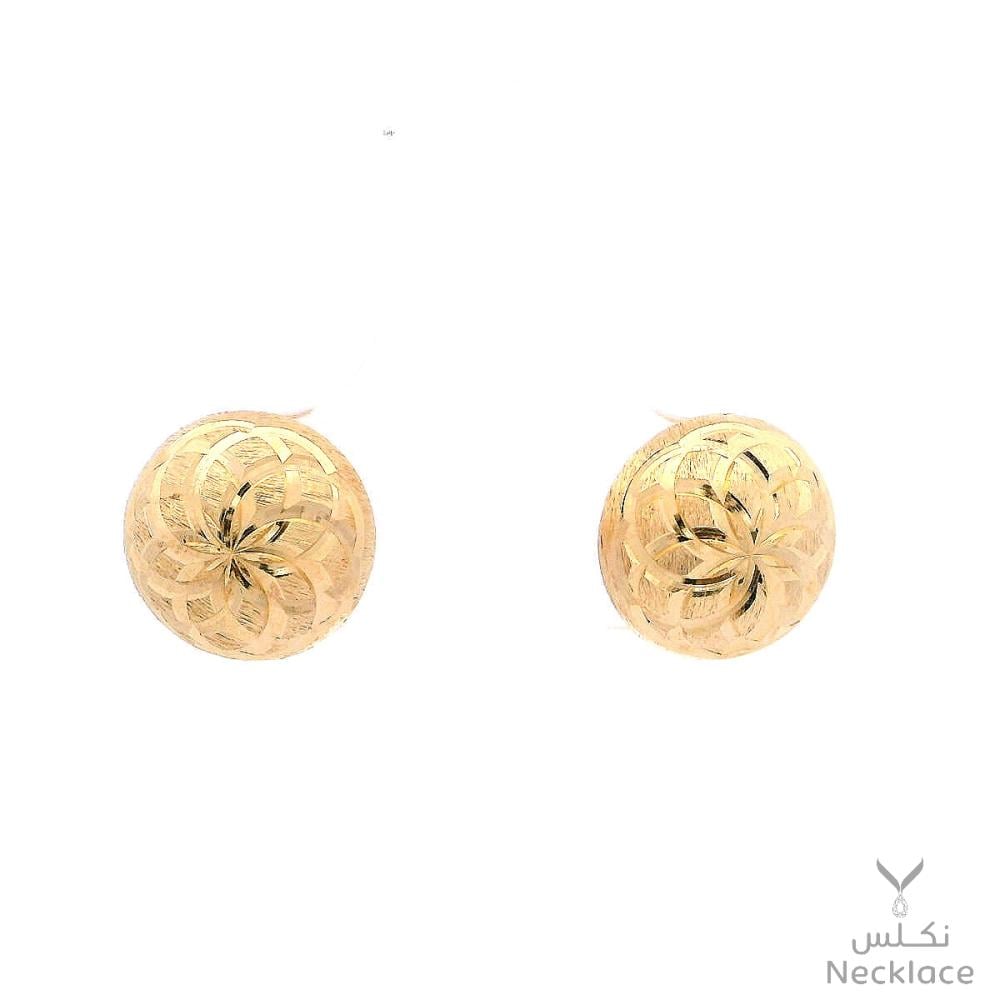 حلق ذهب عيار 18 الأنثوي (ER.5243)