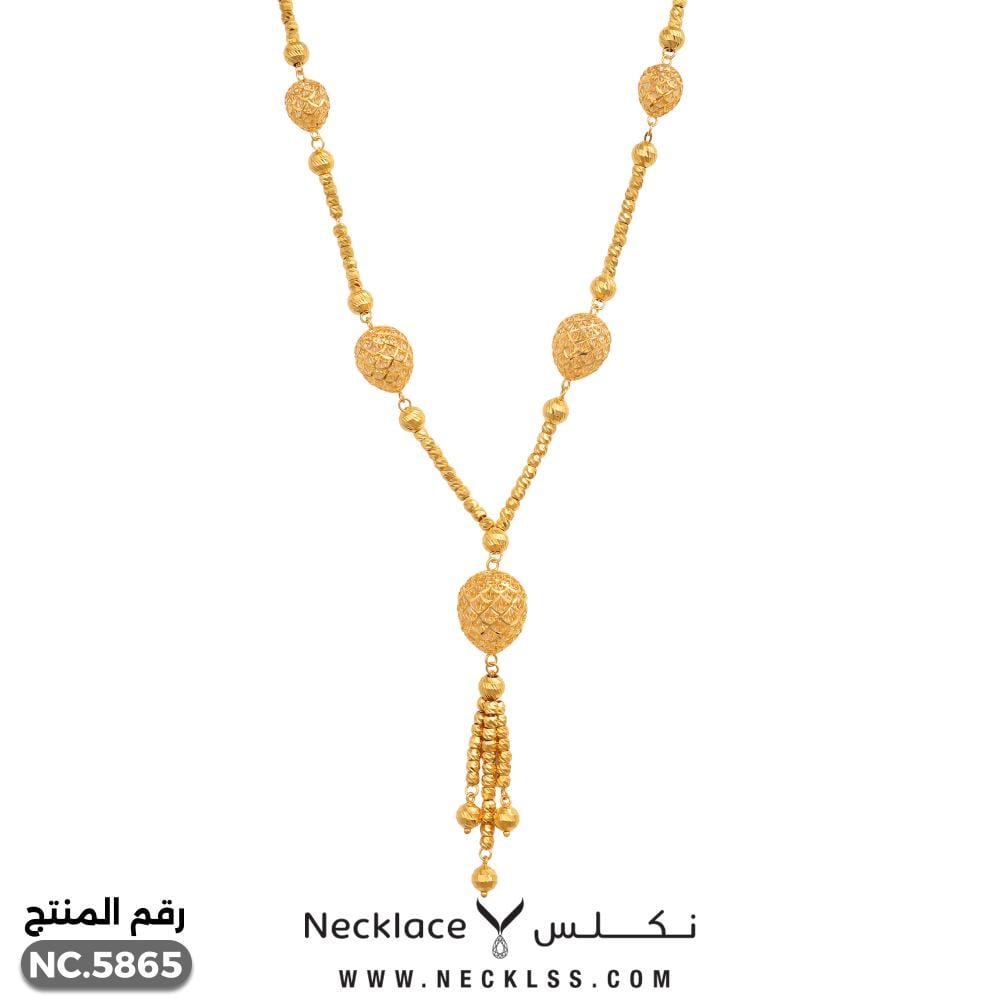قلادة ذهب عيار 21 (NC.5865)