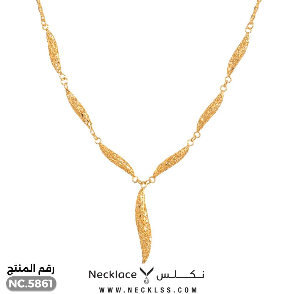قلادة ذهب عيار 21 (NC.5861)