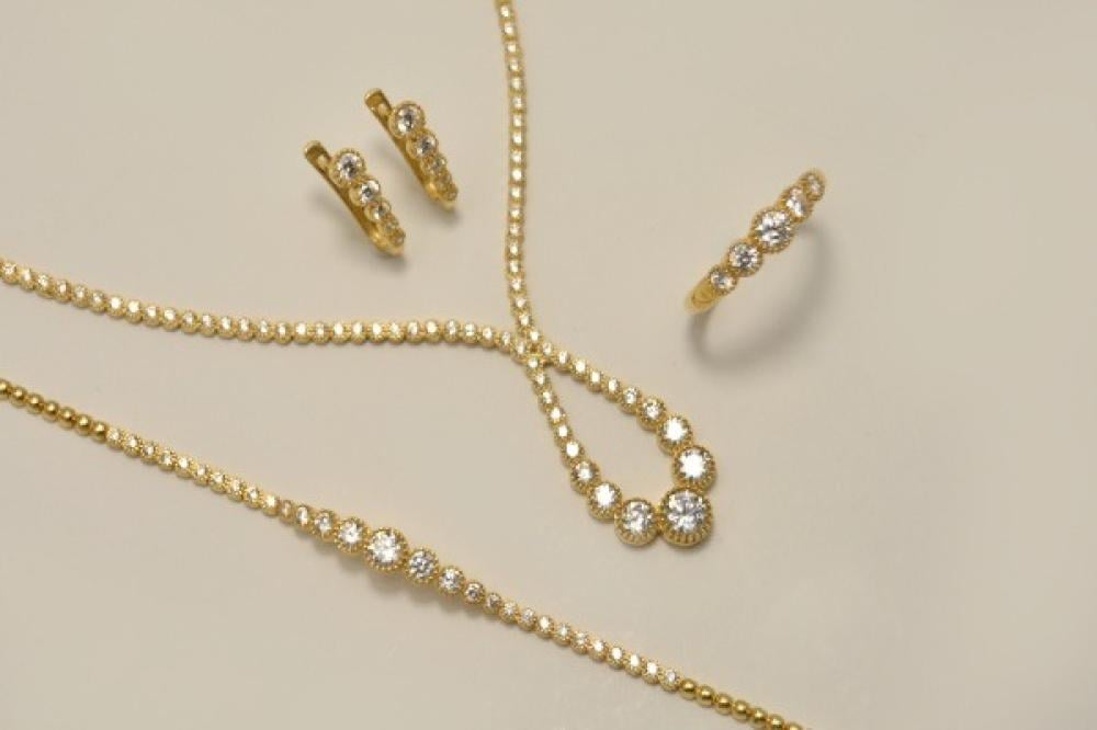 اطقم ذهب ناعمة واسعارها عيارات 18 و 21