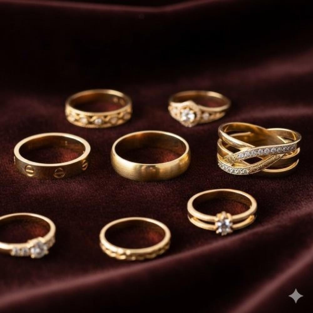 أشكال دبل ذهب عيار 21