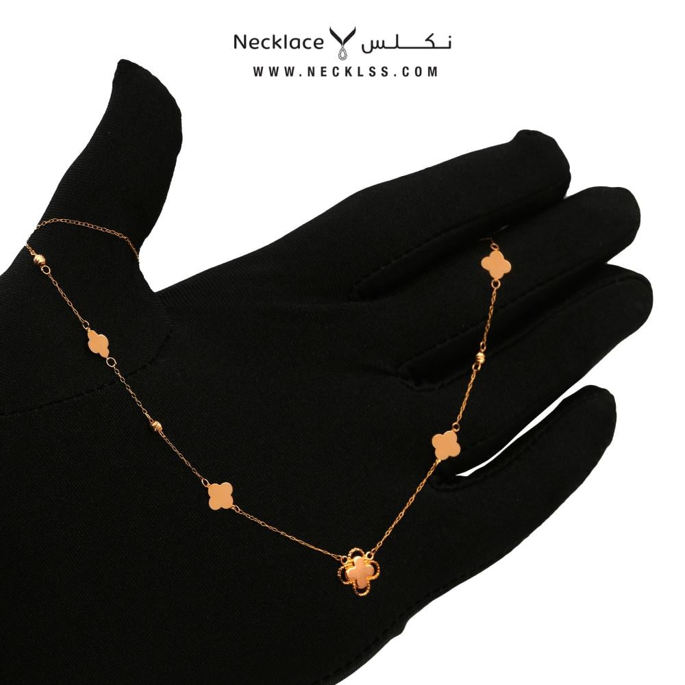 قلادة ذهب عيار 21  سلسال ذهب