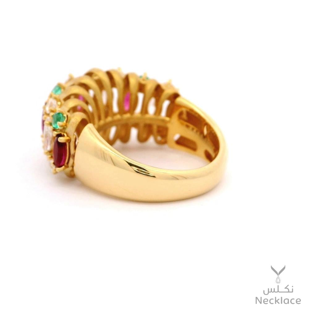 خاتم ذهب عيار 18