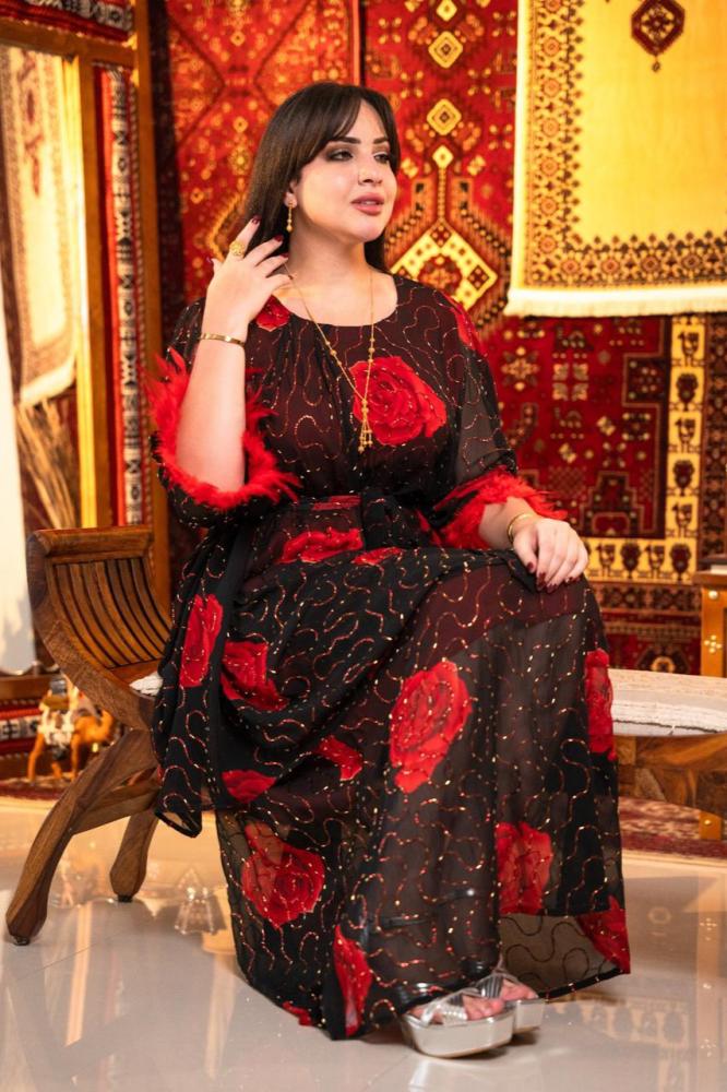 جلابية ورد الملكيه