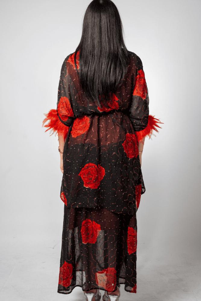 جلابية ورد الملكيه