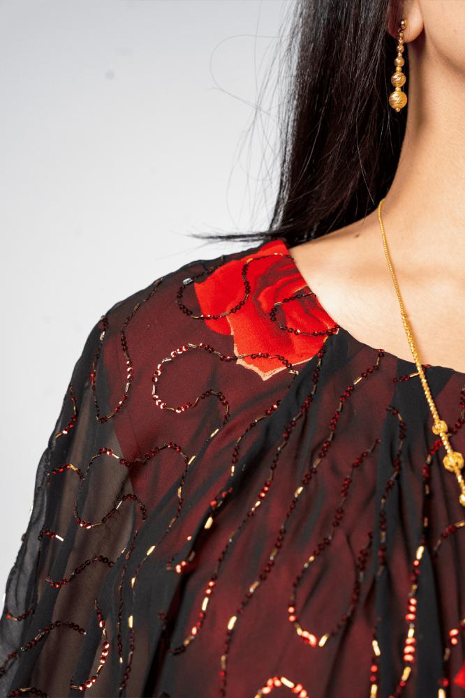 جلابية ورد الملكيه