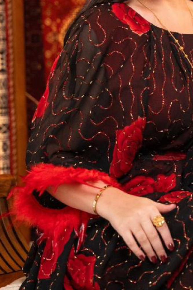 جلابية ورد الملكيه