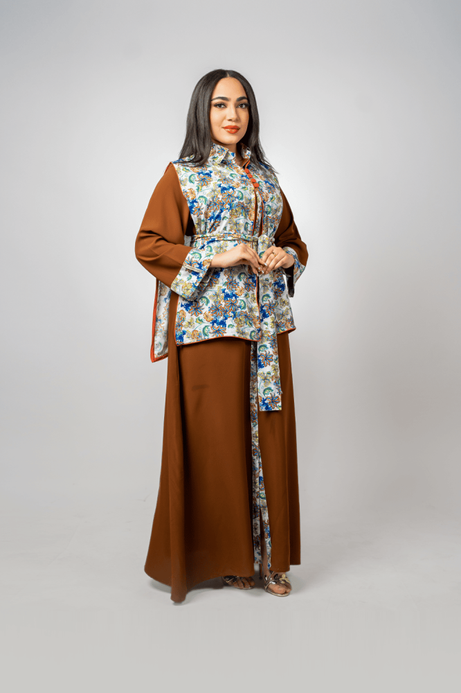 جلابية براون ماجستي