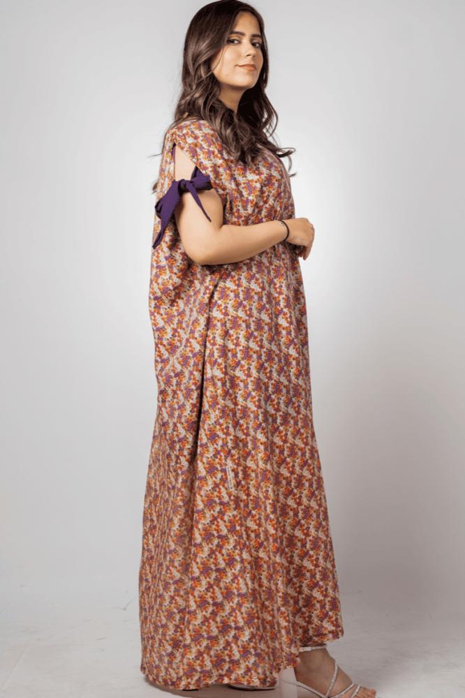 جلابية زهرة البنفسج