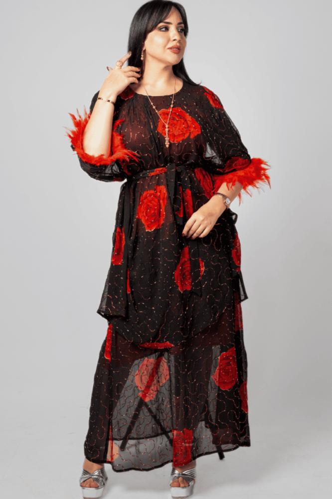 جلابية ورد الملكيه